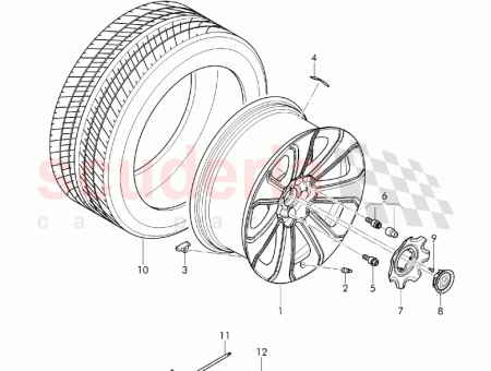 Photo of Assembly tool Torx T25 3Y0 012 225…