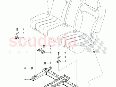 Photo of HALTERUNG F R SITZBEFESTIGUNG 36A 885 333…