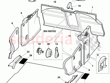 Photo of VERKLEIDUNG F R TRENNWAND MIT BEFESTIGUNG F R…