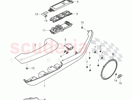Photo of ARMLEHNE OBERTEIL 3W3 867 926…
