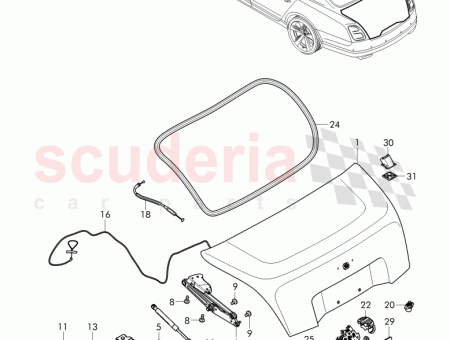 Photo of HINTERE KOFFERRAUMKLAPPE 3Y5 827 025…