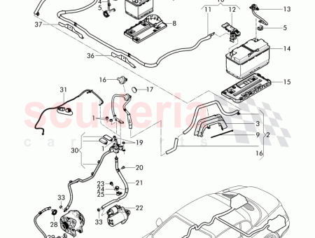Photo of KABELBAUM F R BATTERIE 3W2 971 228…