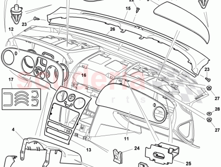 Photo of ABDECKUNG OBEN LEDERABDECKUNG…