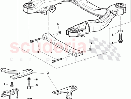 Photo of HILFSRAHMEN MIT GUMMILAGERUNG…