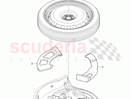 Photo of HALTERUNG F R ERSATZRAD 3W0 803…