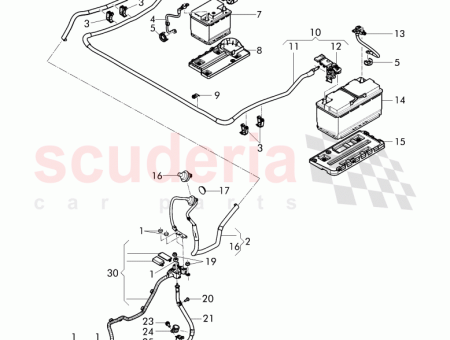 Photo of T LLE KABELBAUM F R BATTERIE IN POSITION…