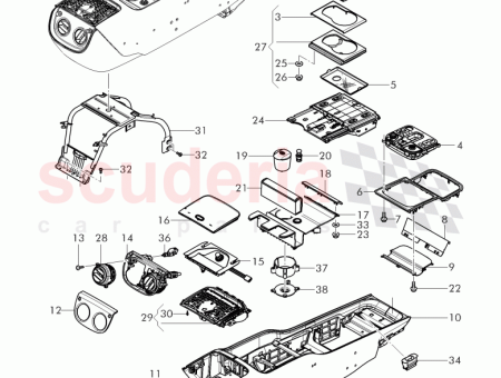 Photo of SCHALTER MODUL MITTELKONSOLE D 06 09 2010…