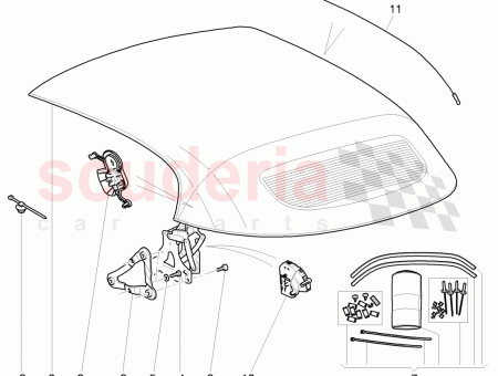 Photo of 1 SATZ SPANNSTANGEN F R VERDECKRAHMEN…