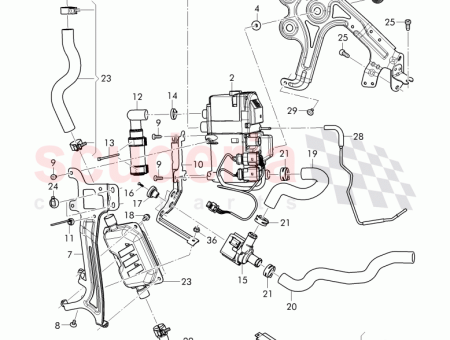 Photo of AUSPUFFSCHALLD MPFER VORN 8W0 261…