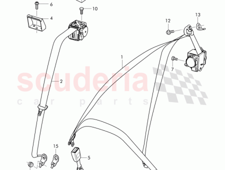 Photo of HALTEPLATTE F R DREIPUNKT SICHERHEITSGURT 3Y0 857…