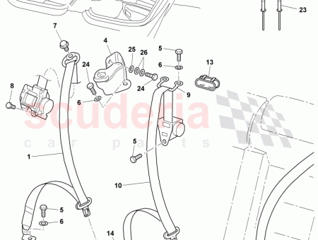 Photo of SITZGURTE F 3W A 064 799…