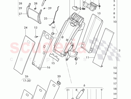 Photo of ARMLEHNE VERKLEIDET 3W0 885 081…