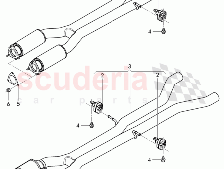 Photo of AUSPUFFROHR MIT KATALYSATOR D MJ 2014 4W0 254…