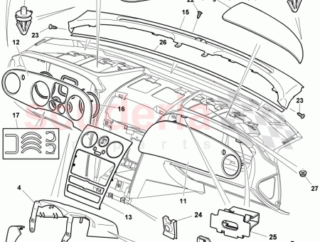 Photo of ABDECKUNG UND VERKLEIDUNG F R DAS ARMATURENBRETT LEDERBEZUG…