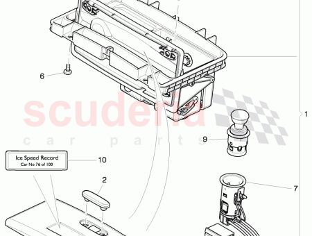 Photo of ABDECKUNG F R ASCHENBECHER ROT CARBONSCHWARZ…