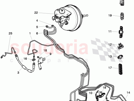 Photo of BREMSLEITUNG SCHLAUCH VOM BREMSSCHLAUCH ZUM BREMSSATTELGEH USE…