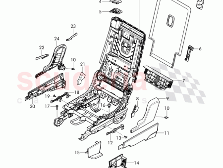 Photo of VERKLEIDUNGSPLATTE F R SITZRAHMEN 4M0 883 317…