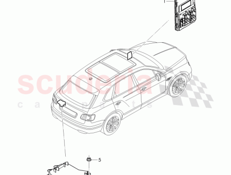 Photo of BORDNETZSTEUERGER T F 4V H 013 038 4V…