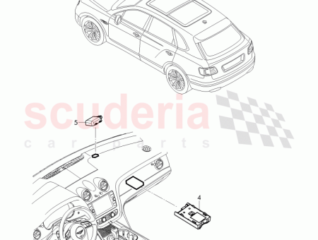 Photo of Retainer for sender and receiver unit 4F0 035…