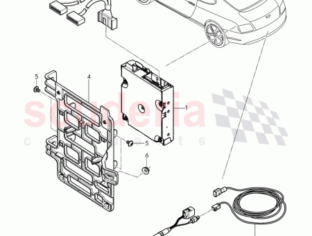 Photo of HALTERUNG F R STEUERGER T EINPARKHILFE 3W3 907…