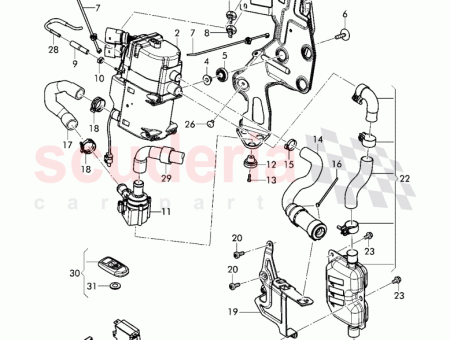 Photo of AUSPUFFSCHALLD MPFER VORN 4M0 261 225…