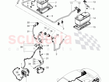Photo of KABELSATZ F R BATTERIE MIT SICHERUNG D 26…