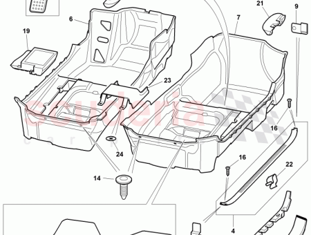 Photo of HALTERUNG SCHWELLERPLATTE SCHWELLERVERKLEIDUNG…
