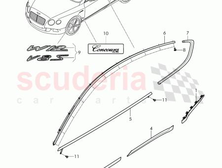 Photo of ZIERSTREIFEN F R KOTFL GEL 3W8 853 517…
