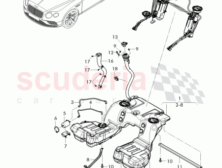 Photo of KRAFTSTOFFTANK MIT PUMPE TANKANZEIGE UND ANSCHLUSSTEILEN…