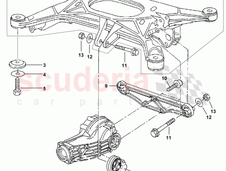Photo of HALTERUNG F R DAS GETRIEBE 3D0 599 125…