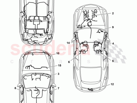 Photo of KABELBAUM F R RELAISPLATTE RELAISBOX 3W8 971 013…
