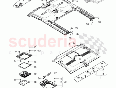 Photo of OVERHEAD KONSOLE 3Y4 868 725…