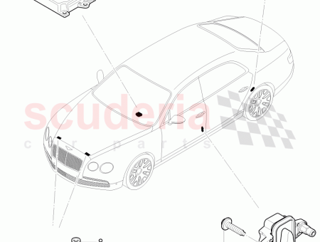 Photo of SENSOR F R L NGSBESCHLEUNIGUNG CRASHSENSOR…