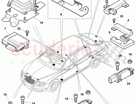 Photo of SENSOR F R L NGS BESCHLEUNIGUNG CRASHSENSOR F…