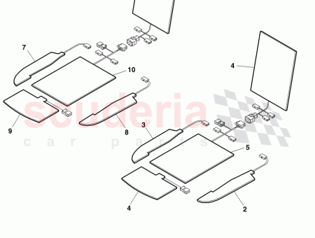 Photo of HEIZELEMENT HEIZELEMENT SITZKISSEN F 3W 9 059 787…