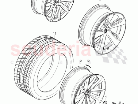Photo of 1 SATZ ABDECKKAPPEN F R RADBOLZEN 36A 600…