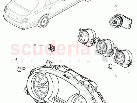 Photo of KOMBI INSTRUMENT MIT UMDREHUNGSZ HLER D 14 03…