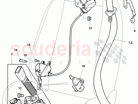 Photo of BEDIENUNGSSTANGE HEBEL D 14 11 2005 3W0 881…