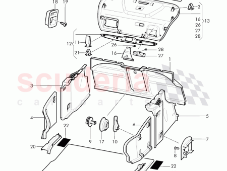 Photo of VERKLEIDUNGSPLATTE F R HECKKLAPPE 3W8 867 601…