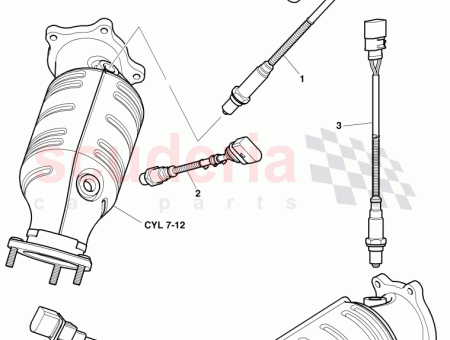 Photo of LAMBDASONDE NACH KATALYSATOR F 3W 5 024 945…