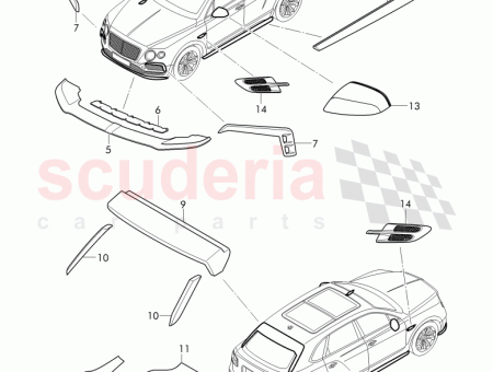 Photo of AERODYNAMIK STYLINGPAKET F R FAHRZEUGE OHNE JNV 071…
