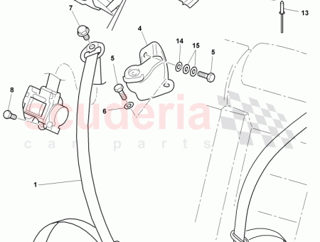 Photo of SICHERHEITSGURTE AUF AUFTRAGSFERTIGUNG SIEHE FARBTABELLE AUF BENTLEY NABE…