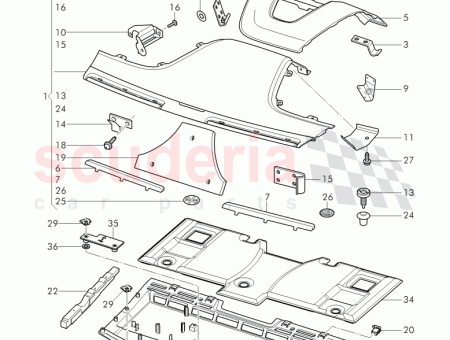 Photo of ABDECKUNG PAKETABLAGE HINTEN…