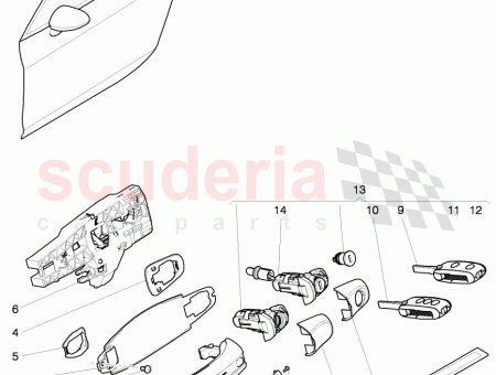 Photo of 1 SATZ SCHL SSER KESSY 315MHZ LOW POWER…