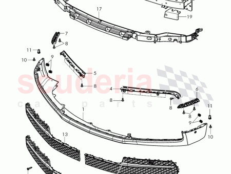 Photo of STOSSSTANGENHALTER F 3W F 047 422 F ZA…