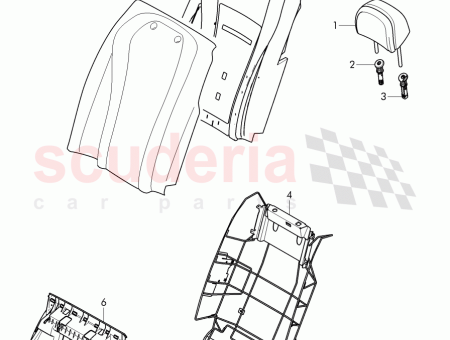 Photo of HALTERUNG R CKENLEHNENPLATTE 4W0 885 882…