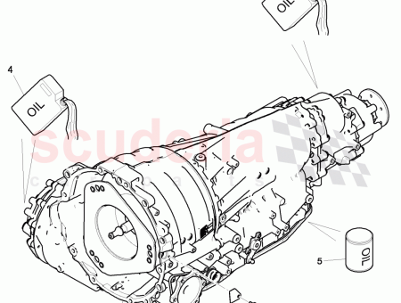 Photo of ATF AUTOMATIC TRANSM FLUID F LLMENGE SIEHE WERKSTATTHANDBUCH…