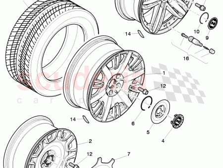Photo of LEICHTMETALLFELGE F 3Y J 003 363 F ZH…