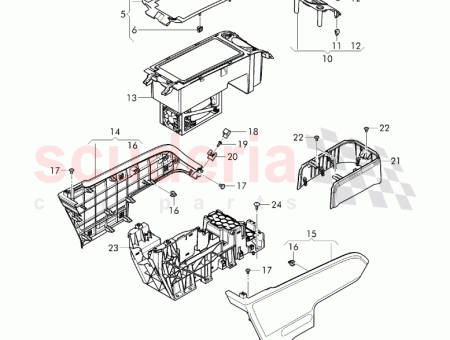 Photo of ABDECKUNG F R DIE MITTELKONSOLE 36A 863 242…