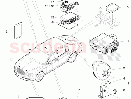 Photo of ZENTRALE ELEKTRONISCHE STEUERUNG EINHEIT F R KOMFORTSYSTEM D…